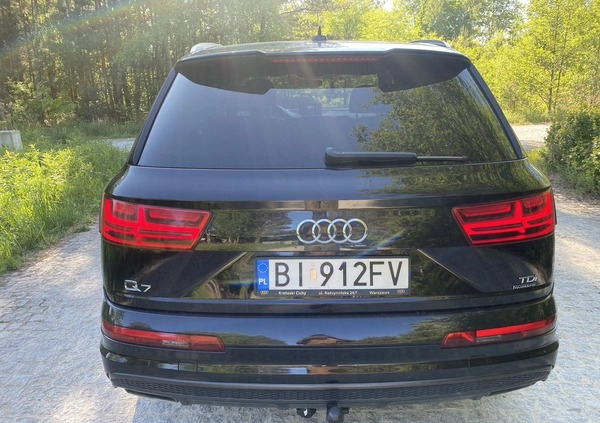 Audi Q7 cena 164900 przebieg: 181000, rok produkcji 2018 z Biała Rawska małe 781